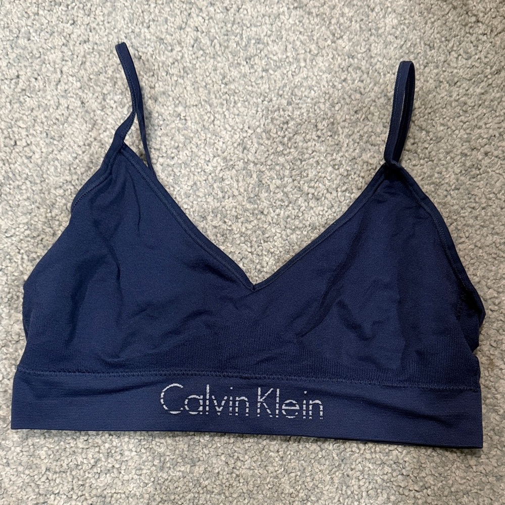 Calvin Klein Dark Blue Bralette